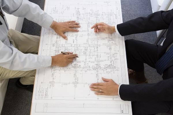 建築施工図／神奈川県川崎市川崎区：公共施設